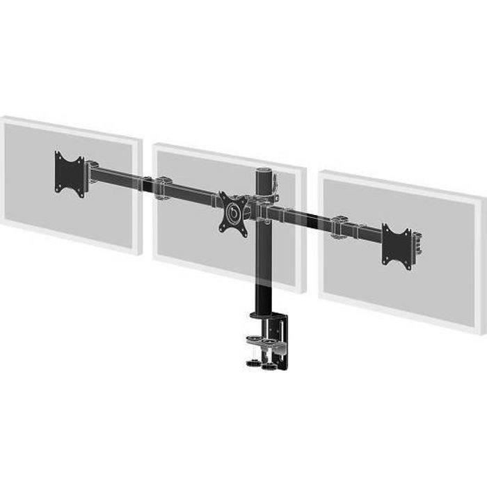 Montage de bureau pour Moniteur - IIYAMA - 3 Écrans - 68,6 cm - 30 kg Max - Noir
