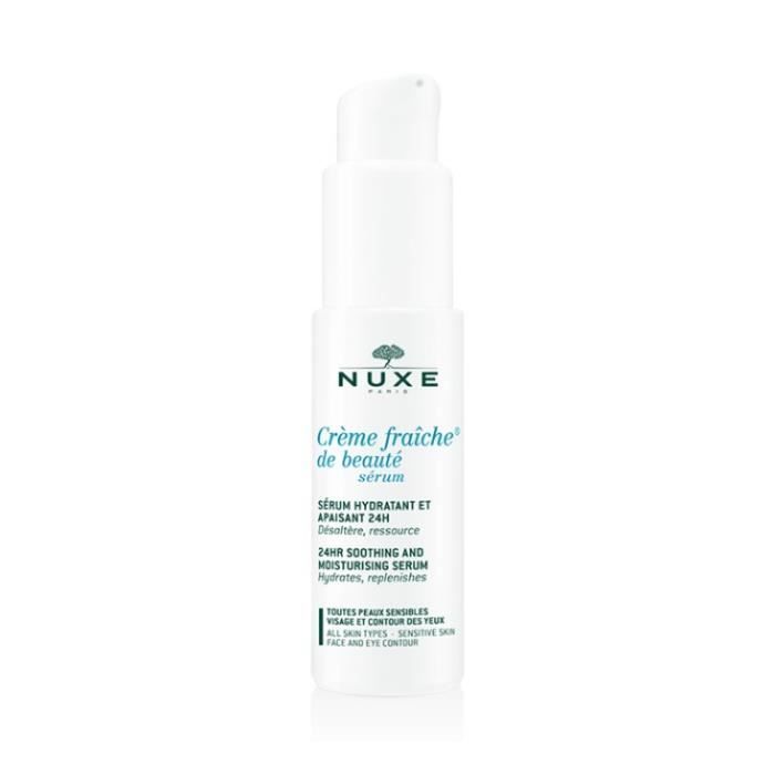 Nuxe Crème Fraîche de Beauté Sérum Désaltérant Hydratation 48h 30ml