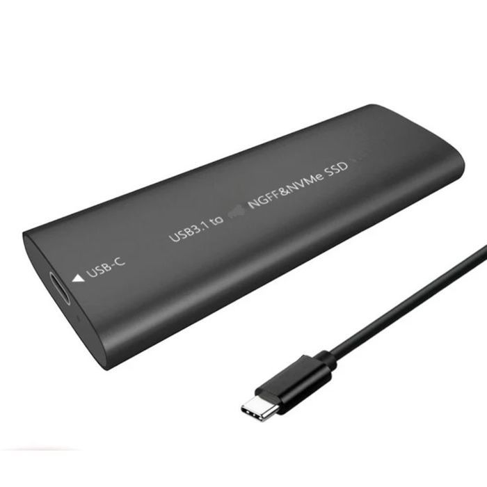 Boitier SSD M.2 NGFF NVMe 10 Gbit/s USB 3.1  – Haute Vitesse & Installation Facile