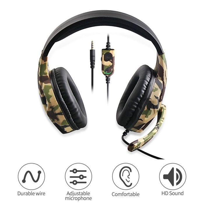 Casque de jeu avec Microphone