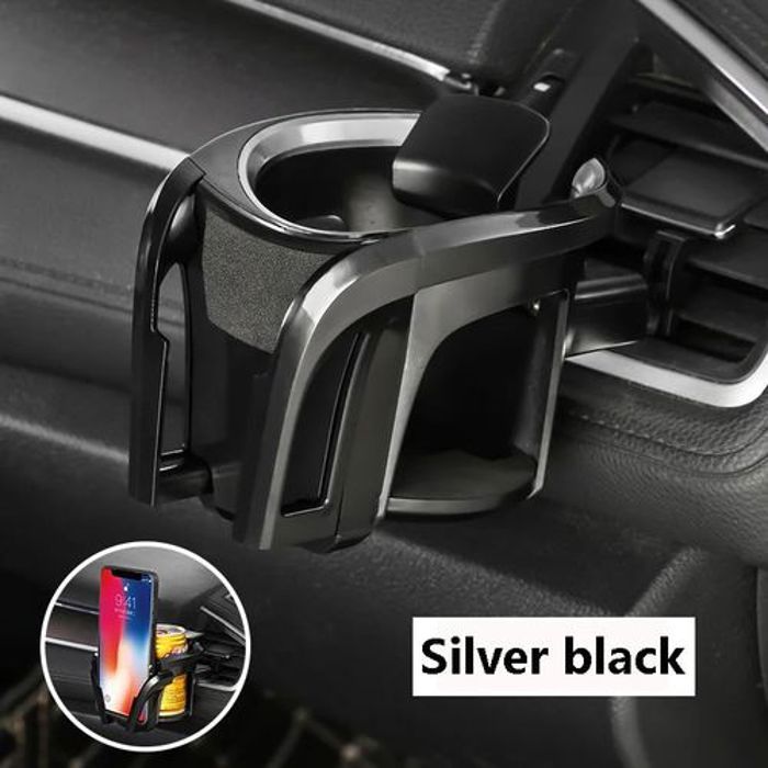 Porte-gobelet D'aération De Voiture 2 En 1 Et Support De Téléphone