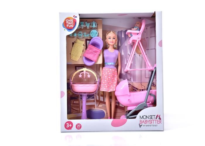 MON SET BABYSITTER 20 PCS 14X9.5X18.5CM