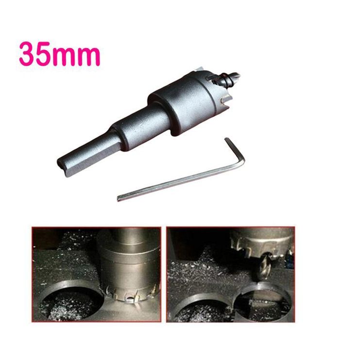 Scies cloche 35mm acier inoxydable