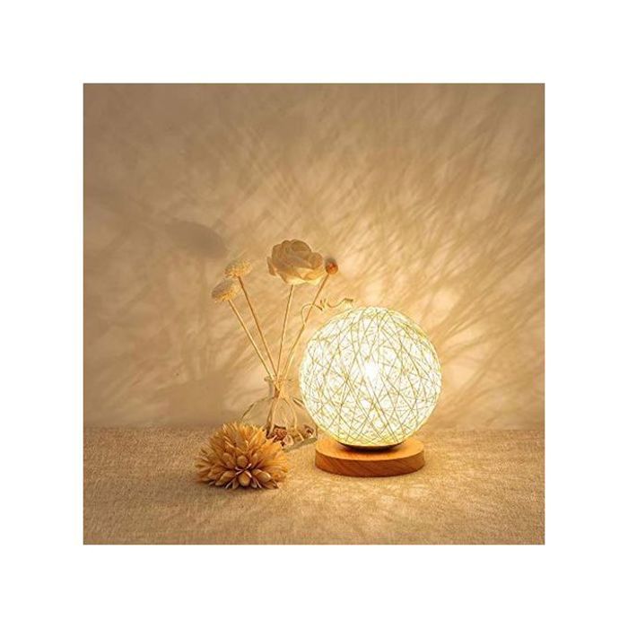 Lampe de table - Non spécifié - Boule tissée - Design moderne - Économie d'énergie - Protection des yeux