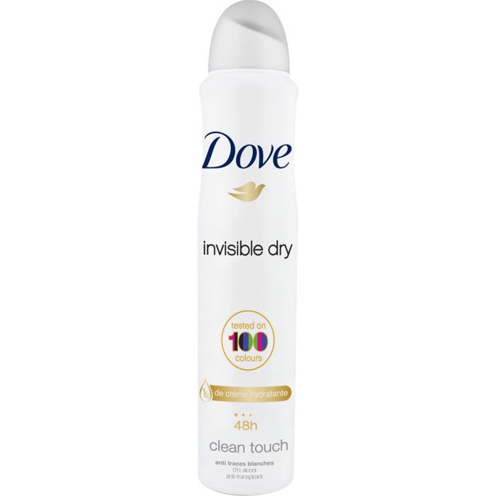 Déodorant - DOVE - Invisible Dry - Spray Antibactérien - 48H - 200ml