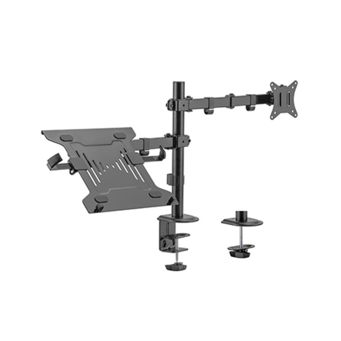 SUPPORT MONITEUR X2 ELEXIA + PLATEAU PC LDT66