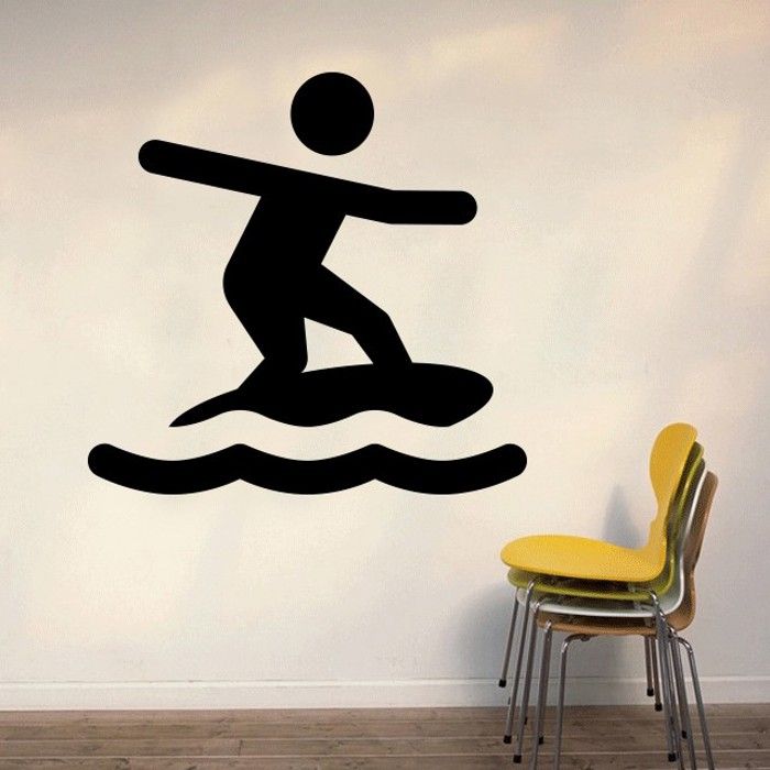 Sticker Summer surf