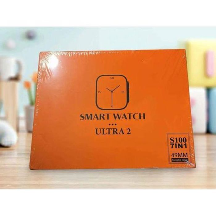 Montre intelligente - S100 Ultra - 2.2HD - 7 bracelets inclus - Écran AMOLED - GPS haute précision