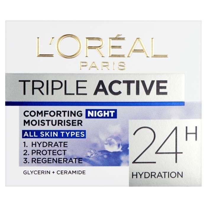 L'oréal Triple Active Nuit Crème Hydratante Confor