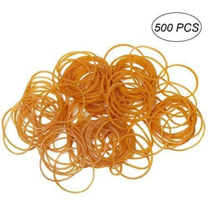 Bandes de caoutchouc - Express - 500 Pièces - Élastomère naturel - Résistantes - Flexibles