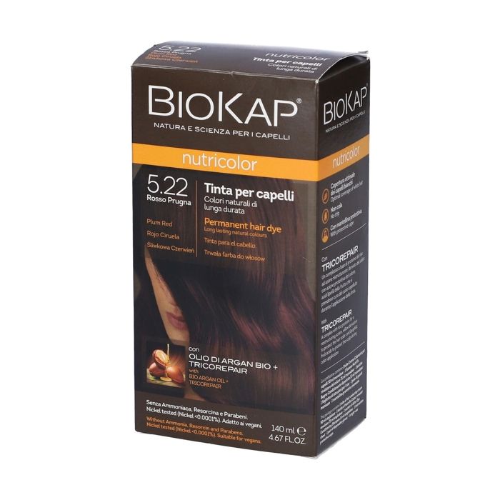 BIOKAP - Couleur Plum Red Dye Rouge Prune 140 ml