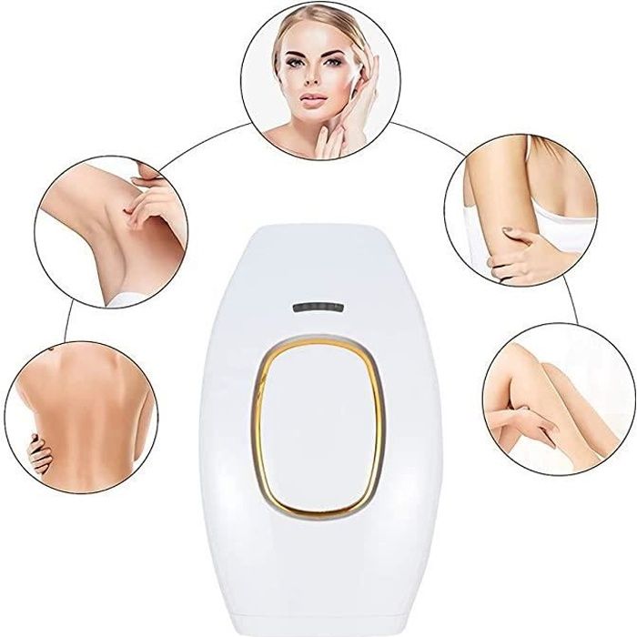 Épilateur à lumière pulsée LED sans douleur Pour aisselles, maillot, Aisselles - jambes Ue