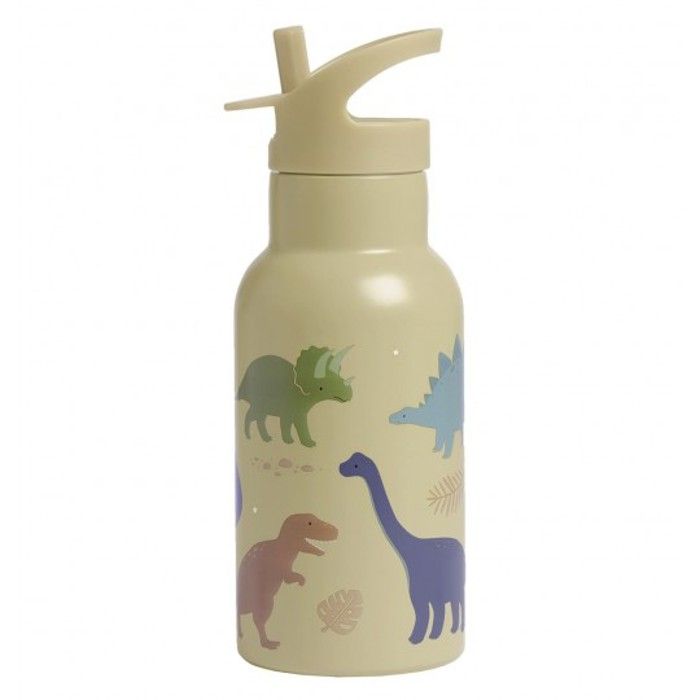 Gourde isotherme - A little Lovely Company - Rainbow Terracotta - Métal - Enfant - Sans BPA