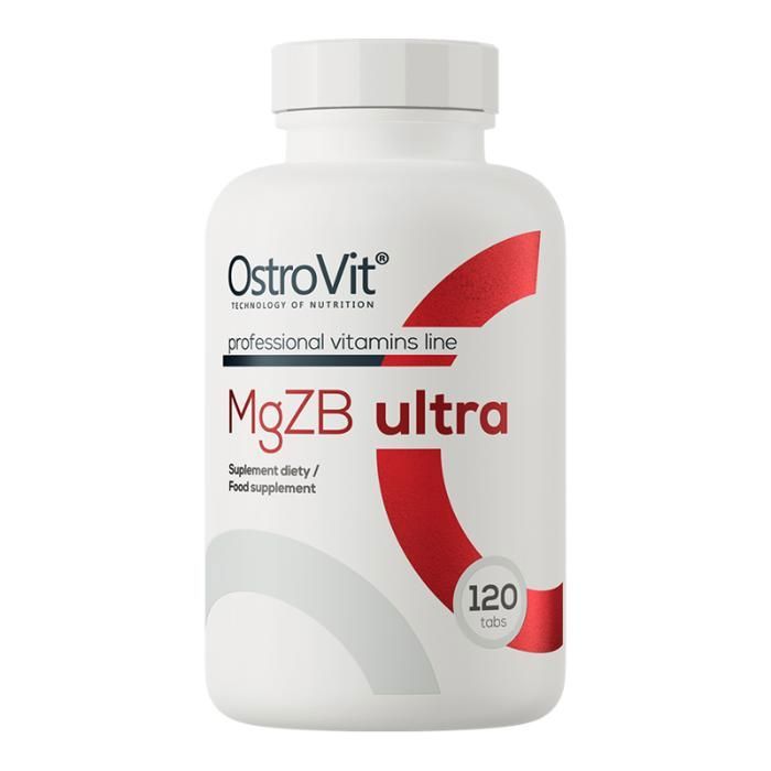 MgZB Ultra 120 Tabs - ZMA, Magnésium, Zinc & Vitamine B6