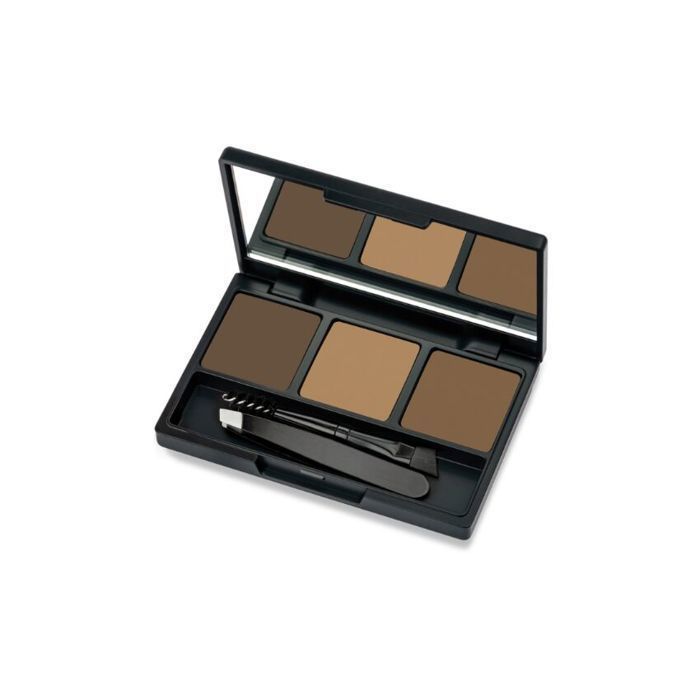 Kit Sourcils - GOLDEN ROSE - 01 - Cire teintée - Poudre pigmentée - Applicateur double