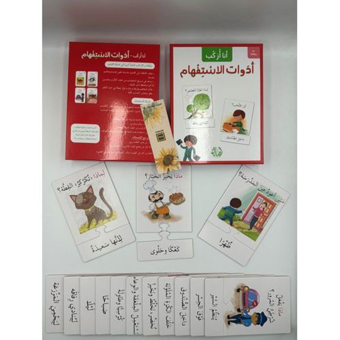 Puzzle de mots interrogatifs  Je compose - mots interrogatifs