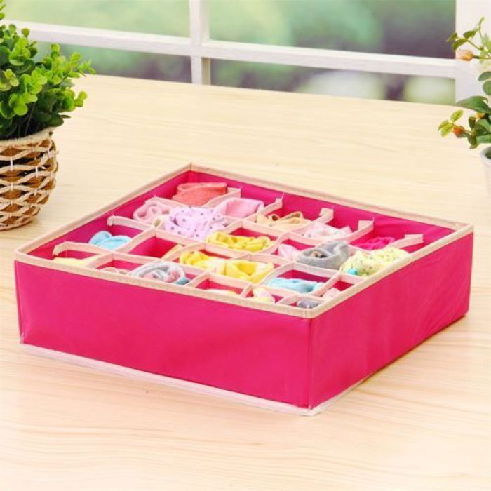 Organisateur pliable pour soutien-gorge et chaussettes