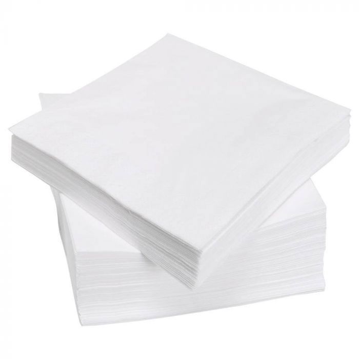 Pack de Serviette Blanche PUNTA PUNTA 40x40cm, 2plis