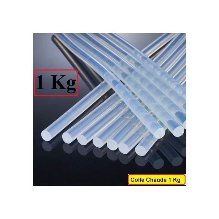 Colle Chaude pour pistolet à colle 1kg  Recharge  Baton Silicone hot Melt