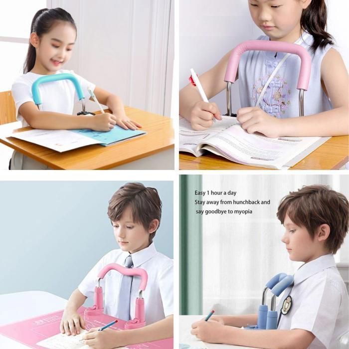 Correcteur de posture assise pour enfants protection contre la myopie, ajustable (Couleur aléatoire)