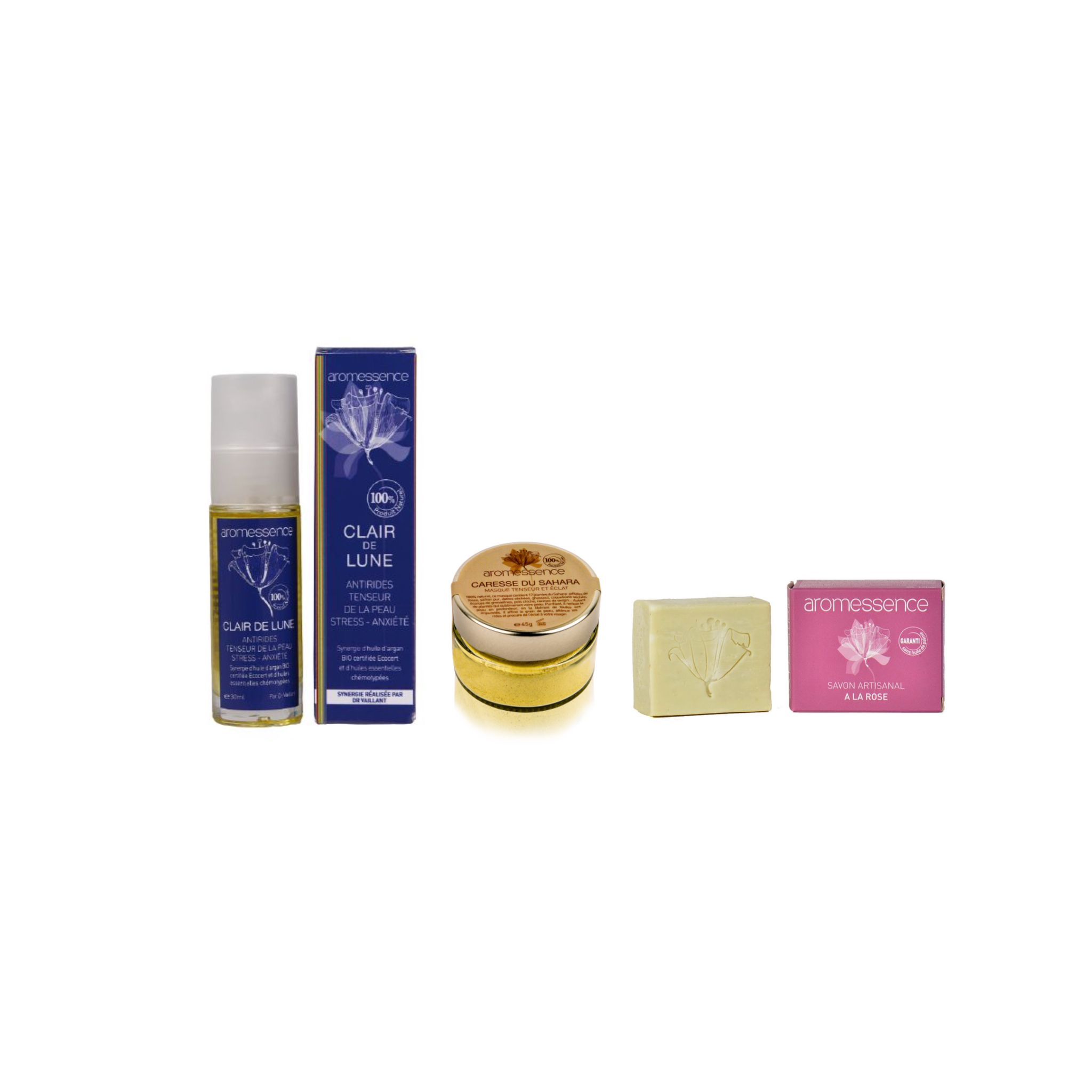 Pack découverte Aromessence Soin du Visage