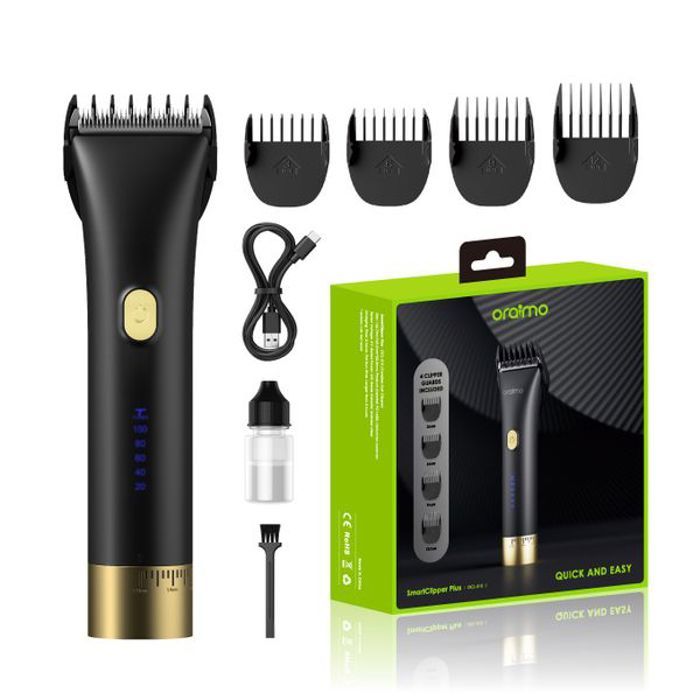 Tondeuse à cheveux - ORAIMO - OCL-210 - Sans fil - Acier inoxydable - Autonomie 2h