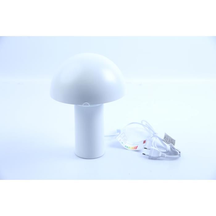 Lampe de table 21 x 21 x 29 cm métal blanc E14 220-240V