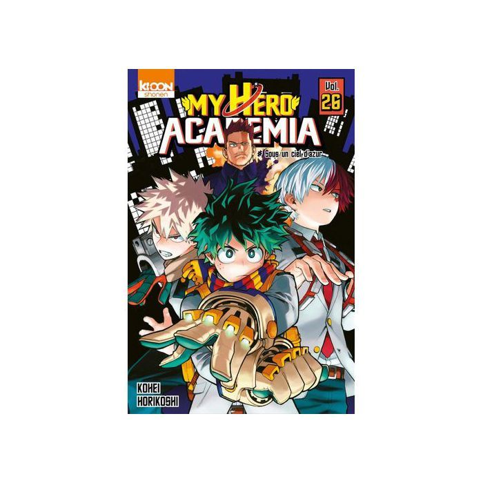 Ki Oon manga My hero academia tome 26