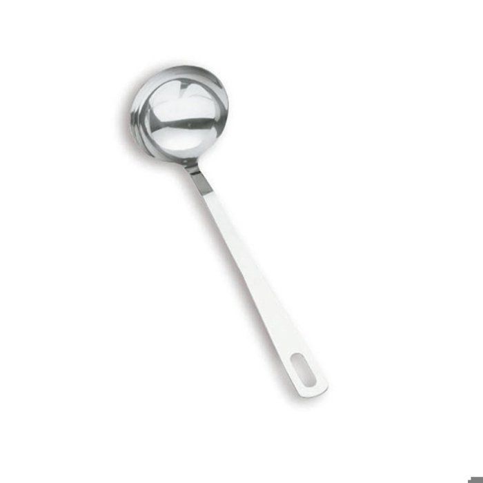 Louche monobloc - Inox - 30 cm - Inoxydable - Accessoires de cuisine - Gris