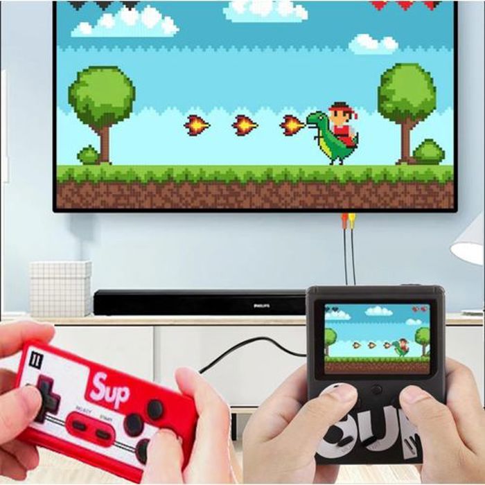 Console de jeu vidéo TV sup game box 400 jeux + Manette - 2 joueurs