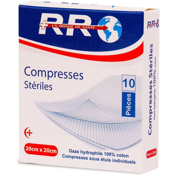 Compresse stérile 40×40