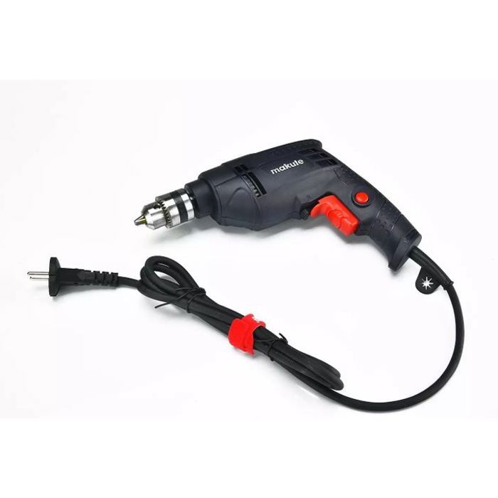 Makute perceuse électrique outil de forage de fer 10mm 450w