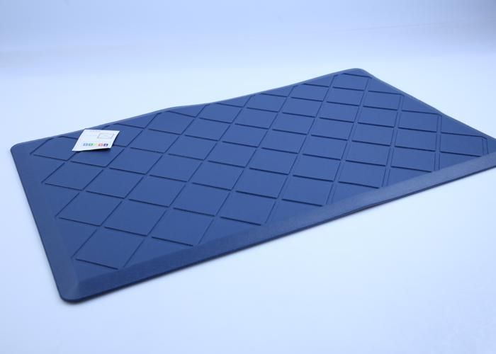 Tapis de Cuisine Rembourré 45x75cm Bleu Foncé