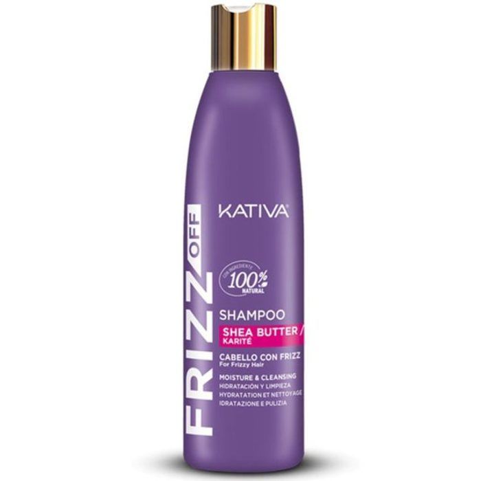 KATIVA FRIZZ OFF SHAMPOING SHEA BUTTER- KARITE 250 ML