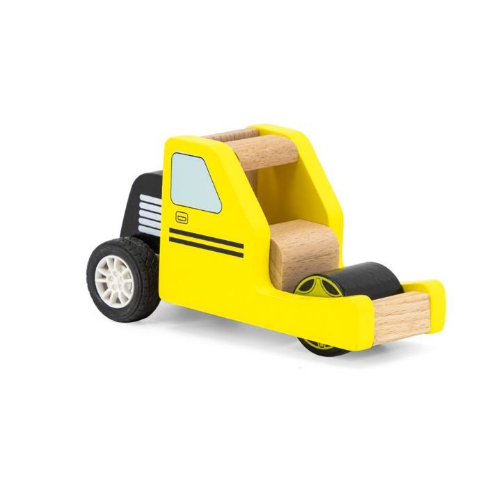 Jouet - VIGA - Rouleau compresseur en bois - 130 x 84 x 64 mm - Durable - Éducatif