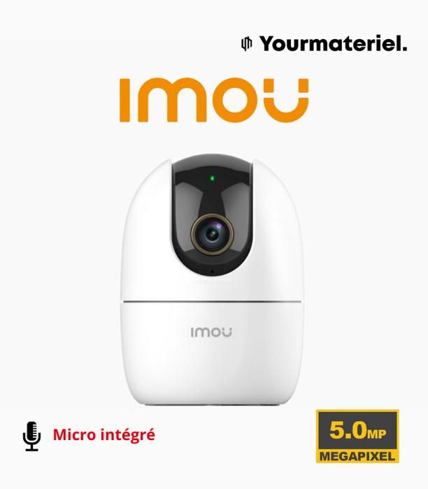 Caméra de surveillance - Imou - Ranger 2 - 5MP - Audio bidirectionnel - Vision nocturne infrarouge