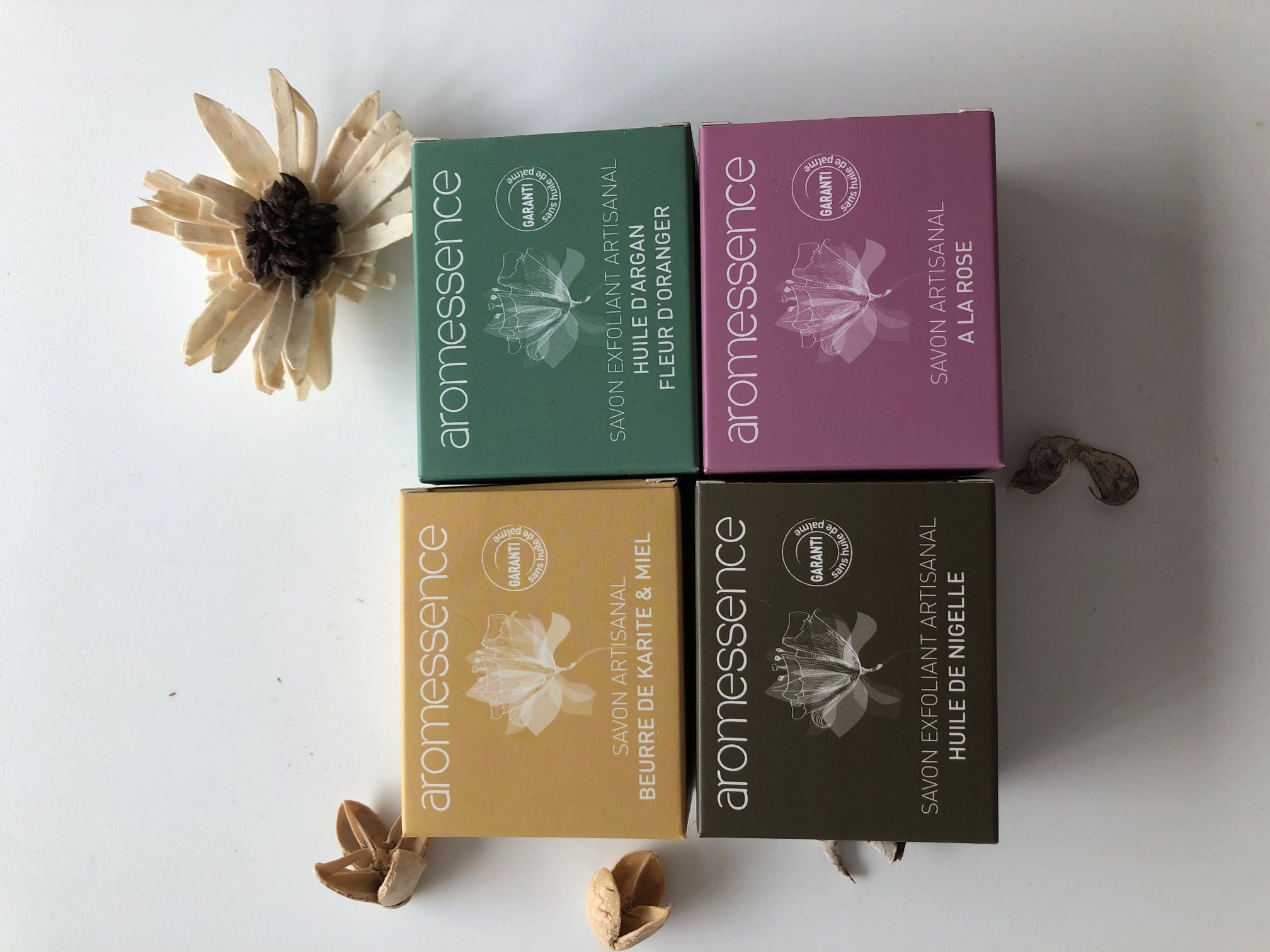 Pack découverte Savons Aromessence