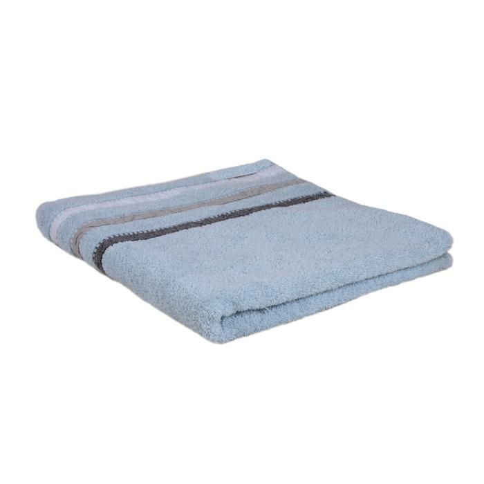 Serviette - Non spécifié - Bleu ciel - 70x140 cm - Douce - Absorbante - Élégante