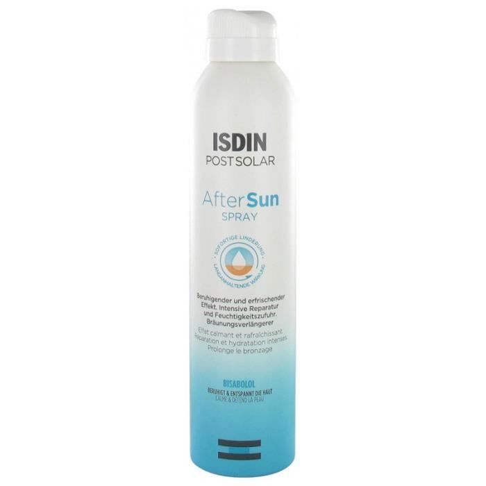 Après Soleil - ISDIN - Post Solar After Sun Spray - 200ml - Hypoallergénique - Spray