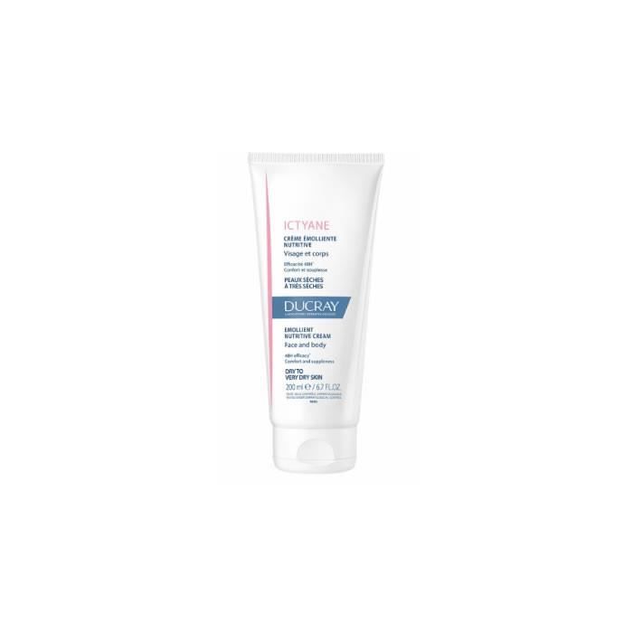 Ducray Ictyane Crème Émolliente Nutritive Visage & Corps 200 ml