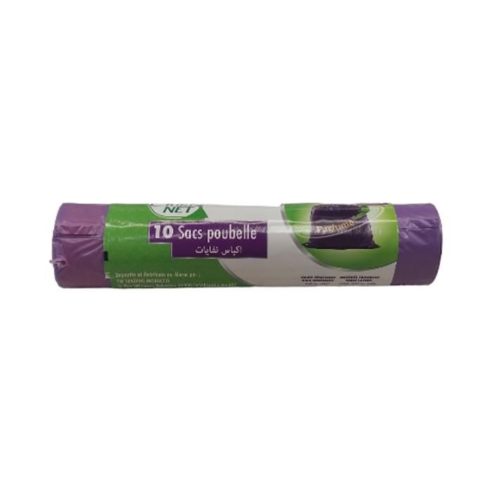 CHIKINET SAC POUBELLE PARFUME 60L  10UNITES