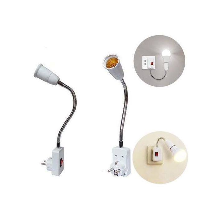 Adaptateur de lampe avec interrupteur