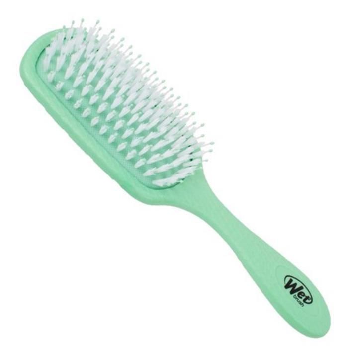Brosse brillance infusée d'huile Go Green - Arbre à thé par Wet Brush pour unisexe - 1 brosse à cheveux
