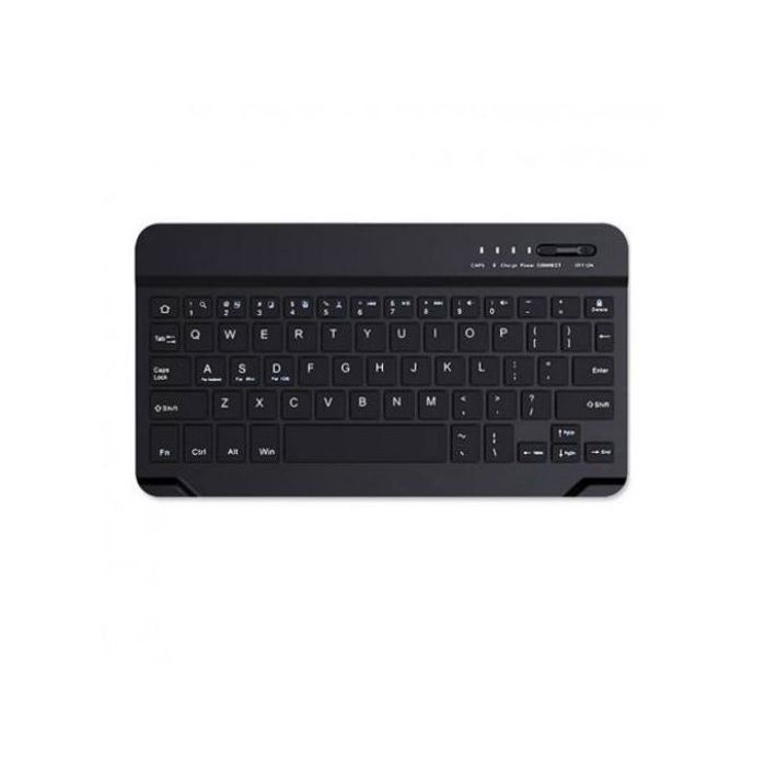 Clavier Bluetooth intelligent sans fil Compatible avec tous les appareils compatibles Bluetooth (10") noir