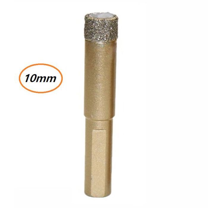 Foret à diamant 10mm outil de forets en marbre pour carreaux de céramique