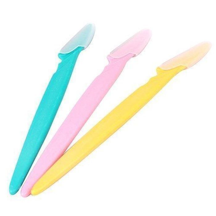 Rasoir à Sourcils - Tinkle - Rasoir en Acier Inoxydable - Doux - Mixte - 1 Unité