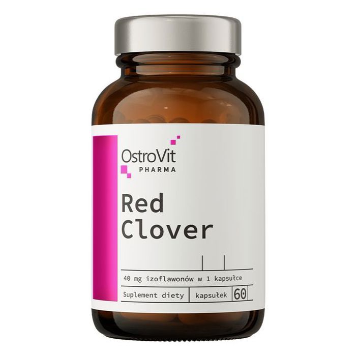 Red Clover 60 Caps - Extrait de Trèfle Rouge, Source d’Isoflavones, Vitamines et Minéraux