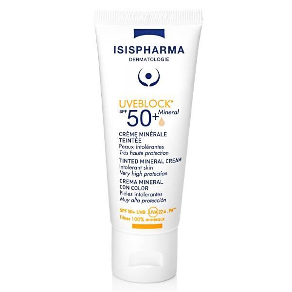 Isispharma Uveblock Crème Minérale Teinté SPF50+ 40ml