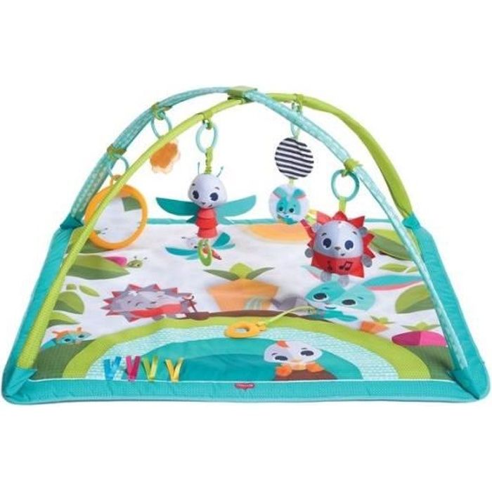 TINY LOVE Sunny Day Tapis d'Eveil Bébé Musical avec Arches Ajustables dès la Naissance Collection dans la Prairie