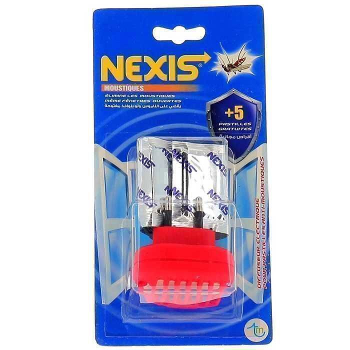 Diffuseur électrique anti-moustiques avec 5 pastilles - NEXIS